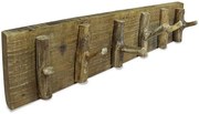 Drewniany rustykalny wieszak ścienny G3-T70