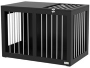 PawHut Klatka dla Psa Czarna 80x50x56,5cm | Aosom PL