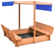 Zamykana piaskownica z ławeczkami C0-B02