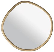 Eglo 425043 - Lustro ścienne BANI 61,5x60 cm brązowe