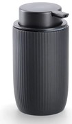 Ceramiczny prążkowany dozownik na mydło, Ø 7,7 cm