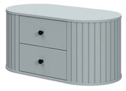 Szafka pod umywalke VENEZIA Fjord mat soft close, push to open, pełny wysuw