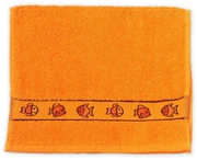 Ręcznik dziecięcy KIDS pomarańczowy 30x50 cm
