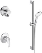 Duravit DuraVelez bateria prysznicowa podtynkowa z głowicą prysznicową