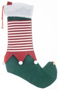 Altom Świąteczna skarpeta Elf zielona 50 cm