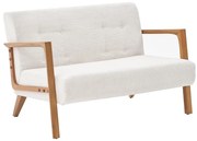 Sofa dwuosobowa TUMI kremowa