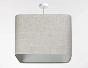 Lampa wisząca KWADRO LEN 010-40w20 beżowa/szara BPS KONCEPT