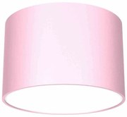 Lampa sufitowa DIXIE Pink 1xGX53, różowa, pojedyncza, okrągła