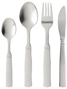 Sztućce ze stali nierdzewnej w kolorze srebra 16 szt. Ranka – Gense