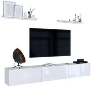 Meblościanka modułowa biały połysk B5-N37