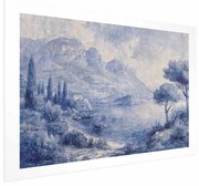 Plakat Niebieska zatoka 60x40 cm bez ramy z marginesem ARTGEIST B
