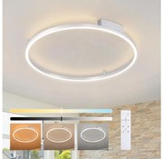 Brilagi - ściemnialna oprawa LED PORTOFINO LED/60W/230V średnica 80 cm srebrna +pilot