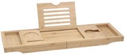 Mexen Bamboo półka na wanne 70-105 cm, bambus natural - 701170-00