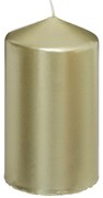Świeca walec, błyszcząca, 12 cm