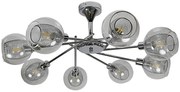 Nowoczesna chromowana lampa wisząca - D277 Z9-L43