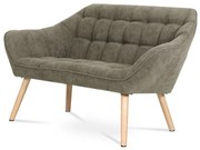 Dwuosobowa sofa AK-322 LAN2, brązowa