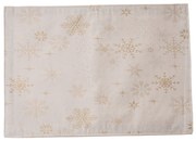 Świąteczna podkładka wodoodporna Płatki śniegu mix, 32 x 45 cm