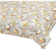 Bellatex Obrus Wielkanoc Jajeczko szary, 100 x 100 cm, 100 x 100 cm