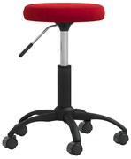 Obrotowy taboret na kółkach winna czerwień K9-W28