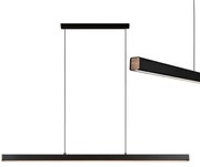 Lampa sufitowa wisząca Led APP1448-CP Czarna 100cm