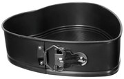 Forma do pieczenia, blacha z motywem serca, non-stick, 24 x 23 cm