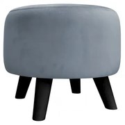 Pufa POLA BL06 szary błękit/czarna ATOS