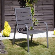 Krzesło ogrodowe Solar antracytowe PATIO