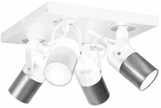Lampa sufitowa biała kierunkowa WILSON WHITE 4xGU10