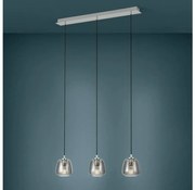 Eglo 39667 - Żyrandol na lince ALBARINO 3xE27/40W/230V dymny