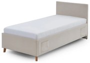 Beżowe łóżko dziecięce 90x200 cm Cool – Meise Möbel