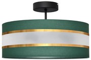 Żyrandol HELEN 3xE27/15W/230V zielony/złoty