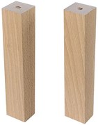 Drewniane nogi do szafek łazienkowych 2 szt. A6-N74