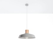 Lampa wisząca AFRA betonowa SOLLUX LIGHTING