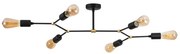 Czarna lampa sufitowa 48x95 cm Sparrow – Opviq lights
