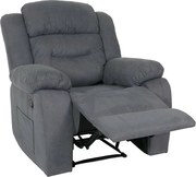 Fotel telewizyjny MCW-J57 XXL, szaroniebieski