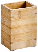 Bambusowy kubek na szczotki, 8 x 6 x 12 cm