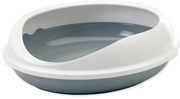 Biało-szara kuweta dla kota 49x55 cm Savic Figaro – Plaček Pet Products
