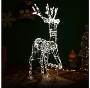 Brilagi - Zewnętrzna świąteczna dekoracja LED/3,6W/31/230V 2700K 105 cm IP44 renifer
