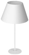 Lampa stołowa ARDEN 1xE27/60W/230V, pr. 30 cm, biała