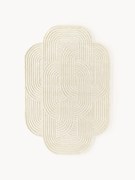 Dywan z wełny z wypukłą strukturą Koli