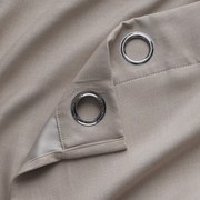 Zasłona Blackout szara 140x250 Calis zaciemniająca na przelotkach