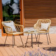 Zestaw mebli ogrodowych Desire beżowy PATIO