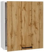 Szafka kuchenna wisząca z ociekaczem 60 BONO W60 SU P/L dąb złoty STOLKAR