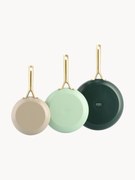 Komplet patelni z powłoką zapobiegającą przywieraniu Shades, 3 elem.