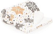 4Home Koc z barankiem Snowflake Glamour, 150 x 200 cm