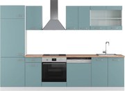 Aneks kuchenny niebiesko-szary/biały 300x60x81.6 r-line