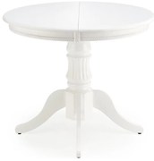 Rozkładany stół jadalniany WILLIAM biały