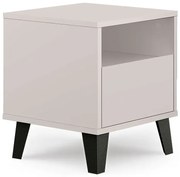 Beżowa szafka nocna z szufladą kaszmir K7-Z79