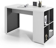 Biurko TEO biały/antracyt