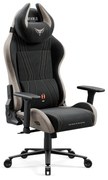 Fotel gamingowy materiałowy Diablo X-Horn 2.0, Normal Size, Camel Black